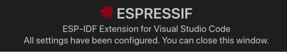 successful installation