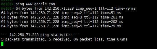 网络测试示意图